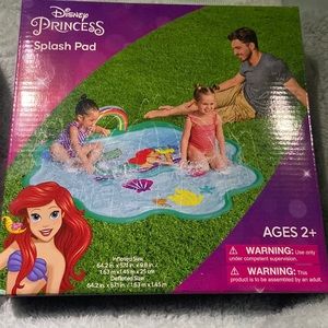 DISNEY Princess Ariel Splash Pad  summer fun water NEW
